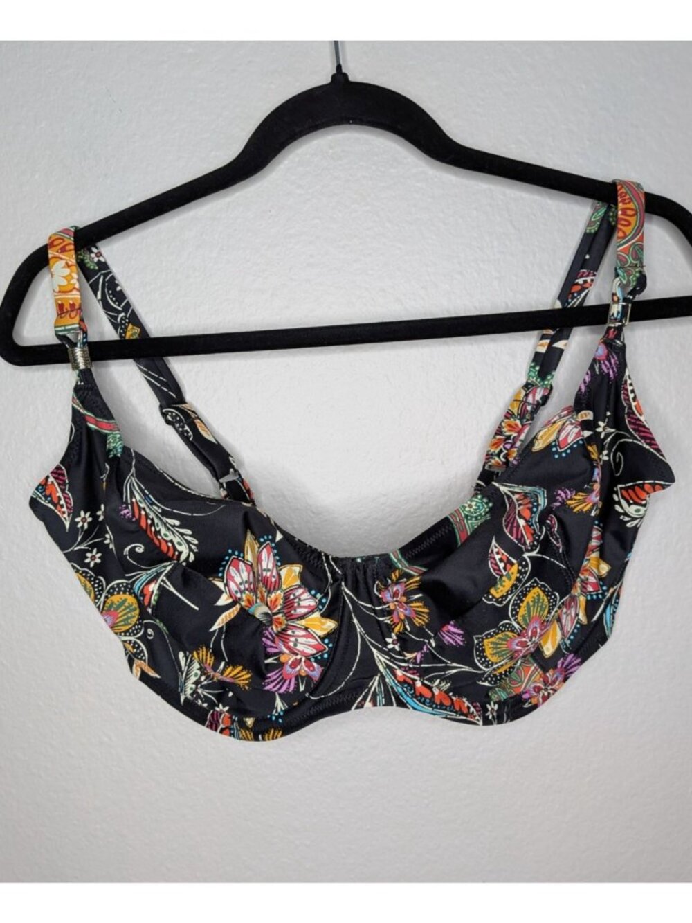 Fantasie 34J Kerala Underwire Balcony Bikini Swim Top FS6377
